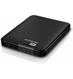 Disque dur Portable externe 1TB USB 3.0 2.5 Noir - Western Digital