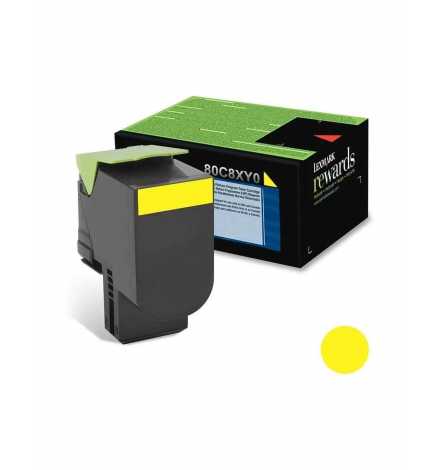 TONER LEXMARK CX51x JAUNE 808XY 4000P | Prix pas cher, Toners - en Tunisie 