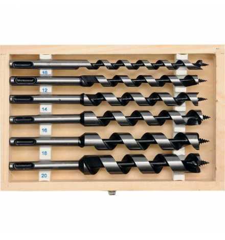 COFFRET DE 6 FORETS A BOIS SDS PLUS / 200MM - Ø 10 A 20 MM YATO | Prix pas cher, Outillages... - en Tunisie 