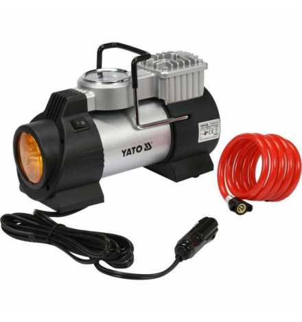 COMPRESSEUR DE VOITURE AVEC LAMPE LED 12V 180W YATO | Prix pas cher, Outillages... - en Tunisie 