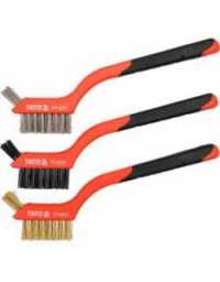 JEU DE 3 BROSSES A 3 RANGEES 180MM / INOX-NYLON-LAITON YATO | Prix pas cher, Outillages... - en Tunisie 