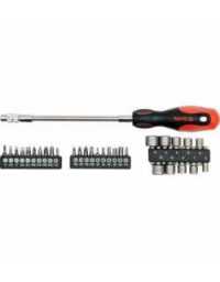 TOURNEVIS FLEXIBLE 1/4'' AVEC EMBOUTS INTERCHANGEABLES S2 31PCS YATO | Prix pas cher, Outillages... - en Tunisie 