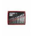 TROUSSE DE 12 CLES MIXTES CrV DIN3113 DE 8-24MM YATO