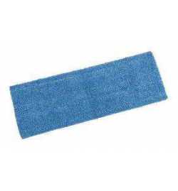 Frange en microfibre bleu 40cm