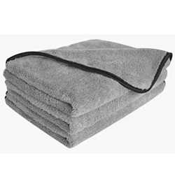 Serviette en microfibre 60x40cm - Gris