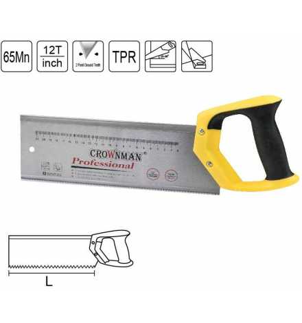 SCIE A DOS 300 MM CROWNMAN 840762 | Prix pas cher, Outillage à main - en Tunisie 