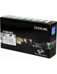 TONER C736,X736,X738- Noir hte capa(12K) LEXMARK - C736H1KG - 12 000 pages | Prix pas cher, Cartouches, toners, papiers - en T