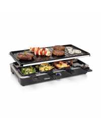 Appareil à Raclette Tristar RA-2722 - 1400W, Multifonction 3-en-1, Adapté pour 8 Personnes, Thermostat Réglable | Prix pas cher,