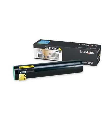 TONER X940e / X945e JAUNE LEXMARK - 0X945X2YG - 22 000 pages | Prix pas cher, Cartouches, toners, papiers - en Tunisie 