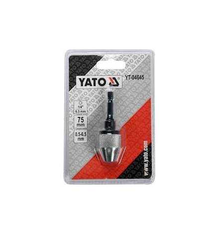 MANDRIN AUTOSERRANT HEX.1/4" 0.5-6.5/75MM YATO | Prix pas cher, Outillages... - en Tunisie 