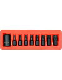 JEU D'EMBOUTS TOURNEVIS IMPACT 1/2'' TORX T30-T70/9PCS YATO | Prix pas cher, Outillages... - en Tunisie 