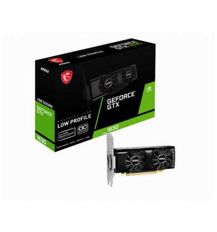 MSI GeForce GTX 1630 4GT LP OC | Prix pas cher, High Tech et Multimédia - en Tunisie 