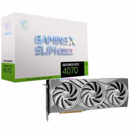 GeForce RTX 4070 GAMING X SLIM WHITE 12G | Prix pas cher, High Tech et Multimédia - en Tunisie 