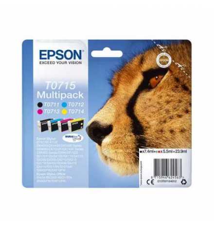 Multipack "Guépard" (T0715) - Encres DURABrite Ultra N, C, M, J | Prix pas cher, Cartouches, toners, papiers - en Tunisie 