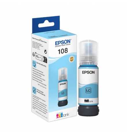 108 EcoTank Light Cyan ink bottle L8050 | Prix pas cher, Cartouches, toners, papiers - en Tunisie 