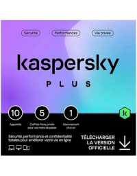 Kaspersky Antivirus 2023 Plus pour 10 postes, Licence 1 an | Prix pas cher, Logiciels - en Tunisie 