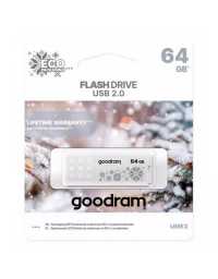 CLE USB GOODRAM UME2 64Go 2.0 White Winter UME2-0640W0R11 | Prix pas cher, Clé USB - en Tunisie 