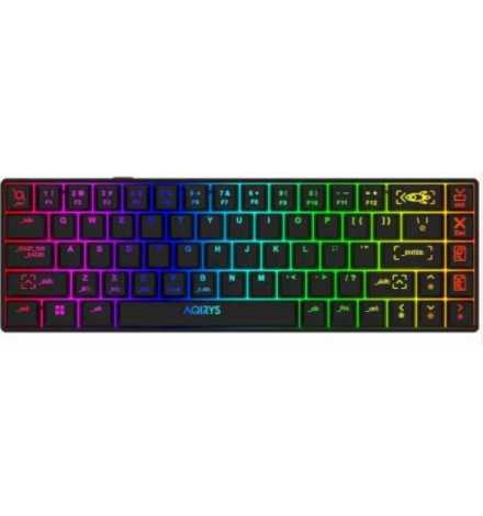 Clavier Gamer Mécanique AQIRYS ALUDRA TKL RGB - Blanc Tunisie