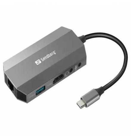 SANDBERG DOCKING STATION USB-C 6in1 136-33 | Prix pas cher, Périphériques et composants informatiques - en Tunisie 