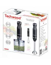 Mixeur Plongeant 3 en 1 - 600W Noir Techwood - TMS-9666 | Prix pas cher, Petit électroménager - en Tunisie 