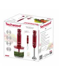 Mixeur Plongeant 3 en 1 - 600W Rouge Techwood - TMS-9605 | Prix pas cher, Petit électroménager - en Tunisie 