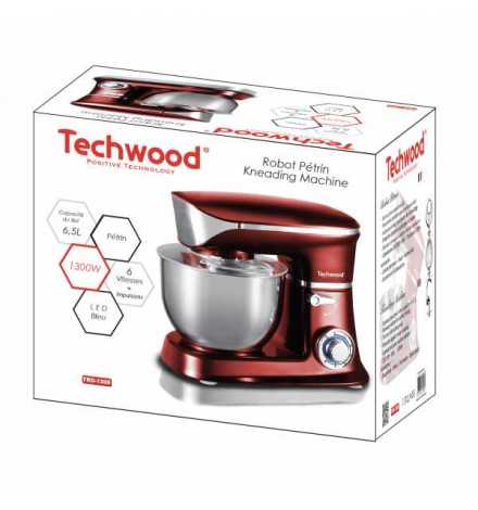 Robot Pétrin 5L - 1000W Rouge Techwood - TCDR-135 | Prix pas cher, Petit électroménager - en Tunisie 