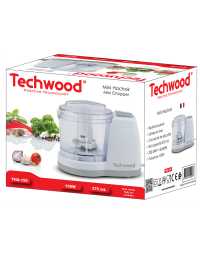 Mini Hachoir 375 mL - 150W Blanc Techwood - THA-150 | Prix pas cher, Petit électroménager - en Tunisie 