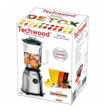 Blender INOX 500W Gris Techwood - TBLI-1060 | Prix pas cher, Petit électroménager - en Tunisie 