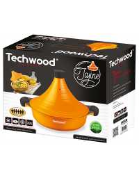 Tajine 4L Orange Techwood - TAJ-245 | Prix pas cher, Petit électroménager - en Tunisie 