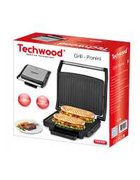 Panini Grill Inox : La Perfection Grillée à Votre Portée - Techwood TGD-038 | Prix pas cher, Petit électroménager - en Tunisie 