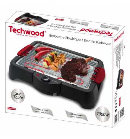 Barbecue de Table : La Saveur du BBQ où que Vous Soyez Techwood - TBQ-2035 | Prix pas cher, Petit électroménager - en Tunisie 