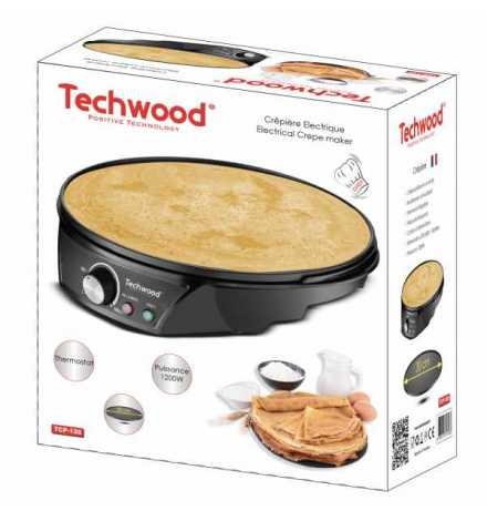 Crêpière : Des Crêpes Prêtes en un Clin d'œil Techwood - TCP-126 | Prix pas cher, Petit électroménager - en Tunisie 