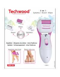 3 en 1 Epilateur-Rasoir-Râpe Techwood - TREP-351 | Prix pas cher, Petit électroménager - en Tunisie 