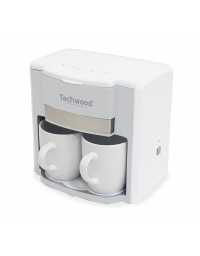 Cafetière 2 Tasses Duo - Blanc Techwood - TCA-202 | Prix pas cher, Petit électroménager - en Tunisie 