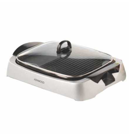 Barbecue Health grill électrique KENWOOD 2000W -Silver (HG266)