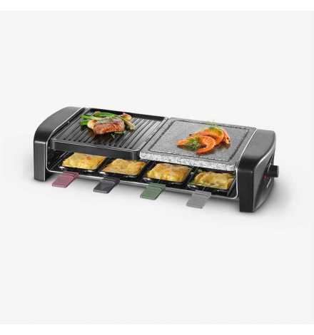 Appareil à raclette avec plaque de cuisson en pierre naturelle pour 8 personnes SEVERIN - RG9645 | Prix pas cher, Petit électr