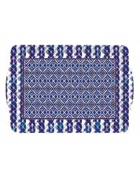 Plateau vitrifie 33x22 cm Global Ethnic Shibori - Easy life R0531GESH | Prix pas cher, Petit électroménager - en Tunisie 