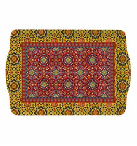 Plateau vitrifie 33x22 cm Mandala red - Easy life R0531MANR | Prix pas cher, Petit électroménager - en Tunisie 