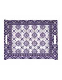 Plateau vitrifié 52x37 cm AZULEJO - Easy life R0200AZUL | Prix pas cher, Petit électroménager - en Tunisie 