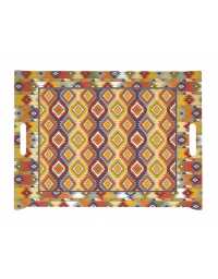 Plateau vitrifié 52x37 cm Global Ethnic Aztec - Easy life R0200GEAZ | Prix pas cher, Petit électroménager - en Tunisie 