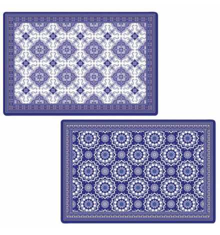 Set de table 40x30 cm imprimé Double face AZULEJO - Easy life R0320AZUL | Prix pas cher, Petit électroménager - en Tunisie 