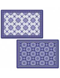 Set de table 40x30 cm imprimé Double face AZULEJO - Easy life R0320AZUL | Prix pas cher, Petit électroménager - en Tunisie 