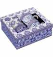 Set 4 mugs 300 ml porcelaine Azulejo - Easy life R0179AZUL | Prix pas cher, Petit électroménager - en Tunisie 