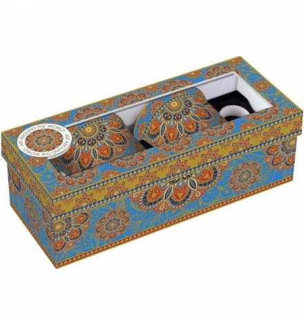 Set 2 mugs 300 ml porcelaine Jaipur blue - Easy life R0178JAIB | Prix pas cher, Petit électroménager - en Tunisie 