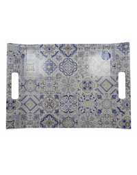 Plateau vitrifie 47x31 CASA DECOR BLUE - Easy life CADBPA002 | Prix pas cher, Petit électroménager - en Tunisie 