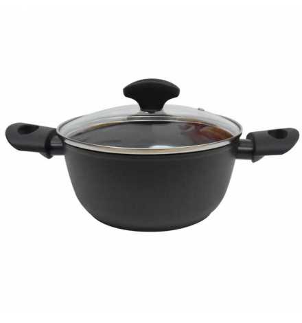 VINCI Faitout 20 cm + couv pyrex - TVS TVAL33135 | Prix pas cher, Cuisson sur feu - en Tunisie 