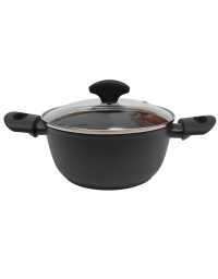 Faitout 24 cm + couv pyrex - TVS TVAL33153 | Prix pas cher, Cuisson sur feu - en Tunisie 