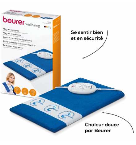 HK 63 Coussin chauffant magnétique - Beurer | Prix pas cher, Parfumerie, Parapharmacie - en Tunisie 