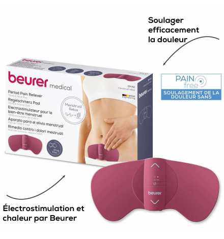 EM 50 Menstrual Relax Appareil de soulagement menstruel Menstrual Relax - Beurer | Prix pas cher, Parfumerie, Parapharmacie - e