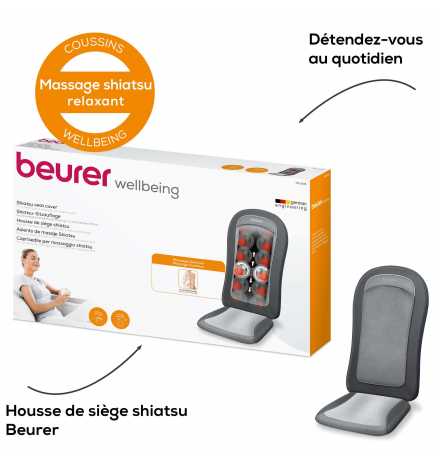 MG 206 Housse de siège shiatsu - Beurer | Prix pas cher, Parfumerie, Parapharmacie - en Tunisie 